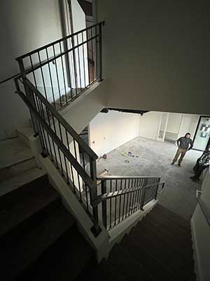 Indoor Metal Handrail Project