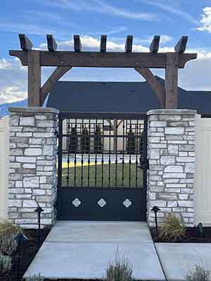 Ornamental Custom Gate Project