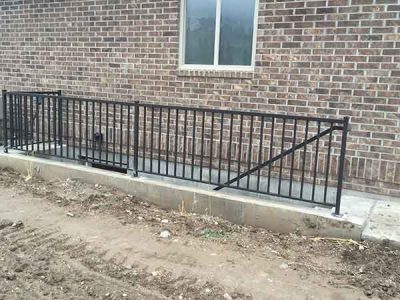 Exterior Metal Railing Project