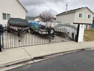 Metal Driveway Gate Project