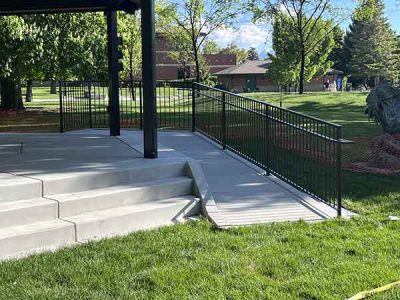 Ramp and Steps Railing Project