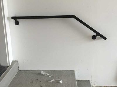 Wall mounted Metal Handrail Project